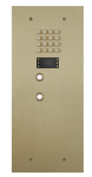 Wizard Bronze gold IP 2 buttons small with color cam